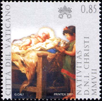 Weihnachten - Geburt Christi, Werk von Giuseppe Calì