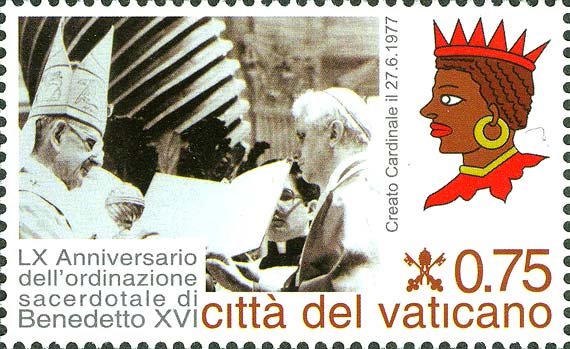 60. Jahrestag der Priesterweihe von Benedikt XVI. - Benedikt XVI. ernannte ihn zum Kardinal.