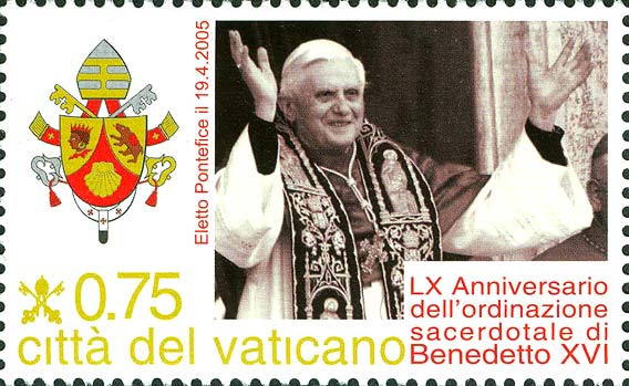 60. Jahrestag der Priesterweihe von Benedikt XVI. - Benedikt XVI. wurde zum Papst gewählt