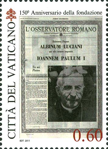 150. Jahrestag des Osservatore romano