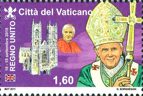 Die Reisen des Papstes im Jahr 2010 - Vereinigtes Königreich