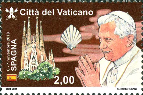 Die Reisen des Papstes im Jahr 2010 - Spanien