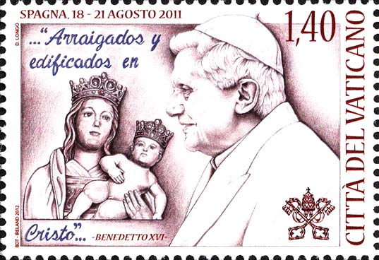 Die Reisen des Papstes im Jahr 2011 - Spanien