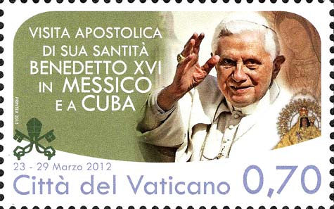 Die Reisen des Papstes im Jahr 2012