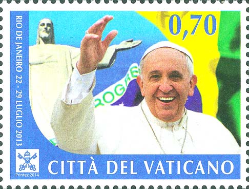 Die Reisen des Papstes im Jahr 2013 - Brasilien