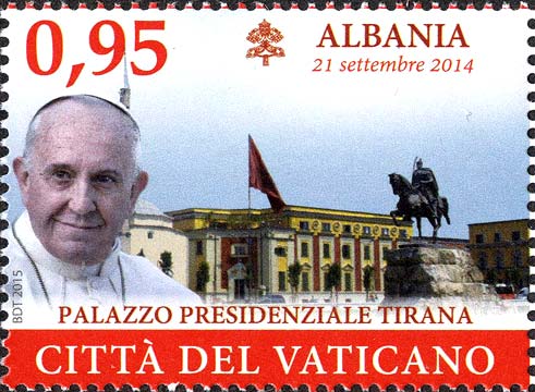 Die Reisen des Papstes im Jahr 2014 - Albanien