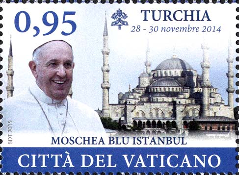 Die Reisen des Papstes im Jahr 2014 - Türkei