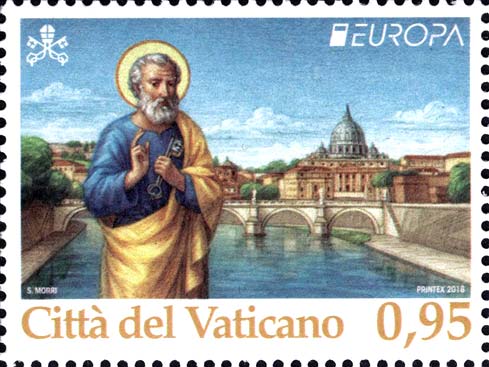 Europa - Petersdom und Engelsbrücke, Rom