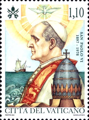 Heiligsprechung von Papst Paul VI.