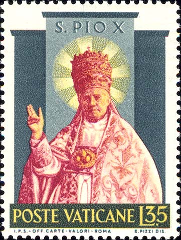 Heiligung von Pius X