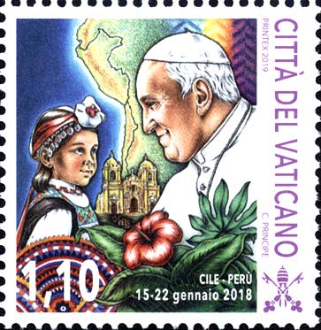 Die Reisen des Papstes im Jahr 2018