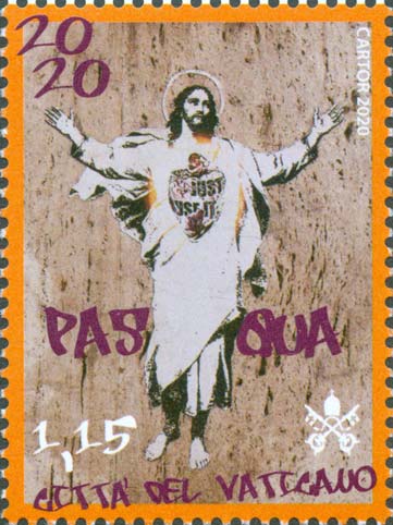 Ostern 2020 - Eine Street - Art - Umgestaltung von H. Hofmanns Himmelfahrt