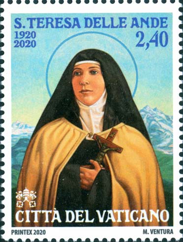 100. Todestag der heiligen Teresa von Jesus von den Anden