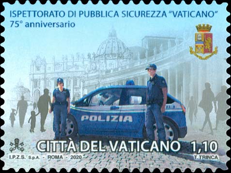 75. Jahrestag der Gründung der vatikanischen Sicherheitsinspektion