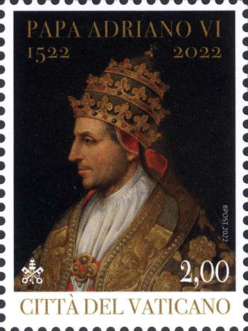 500. Jahrestag der Wahl von Papst Hadrian VI.