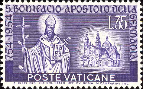 12. Jahrestag des Martyriums des Heiligen Bonifatius - St. Bonifatius und Abtei Fulda