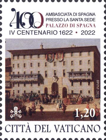 400 - jähriges Jubiläum des Palazzo di Spagna als Sitz der spanischen Botschaft beim Heiligen Stuhl
