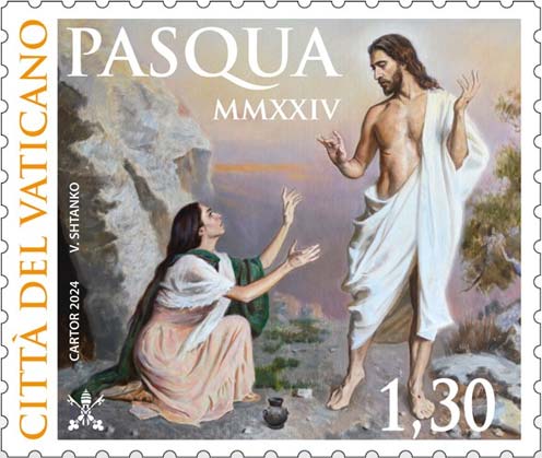 Ostern 2024 - Der auferstandene Jesus und Maria Magdalena