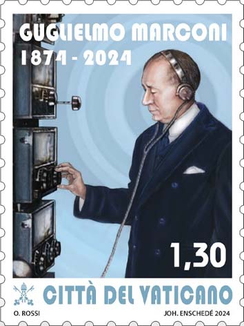 150. Jahrestag der Geburt von Guglielmo Marconi