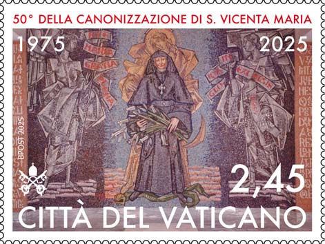 50. Jahrestag der Heiligsprechung der heiligen Vicenta Maria