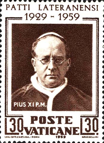 30. Jahrestag der Lateranverträge - Pius XI
