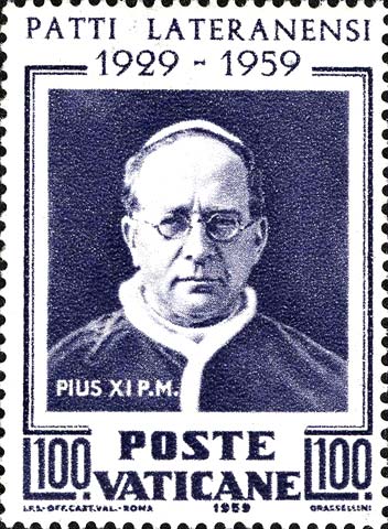 30. Jahrestag der Lateranverträge - Pius XI
