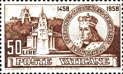 500. Jahrestag der Geburt des Heiligen Kasimir - Wilna Kathedrale und St. Casimir