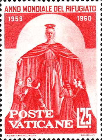 Weltflüchtlingsjahr - Madonna