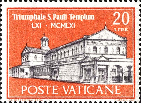 19. Jahrhundertfeier der Ankunft des Heiligen Paulus in Rom