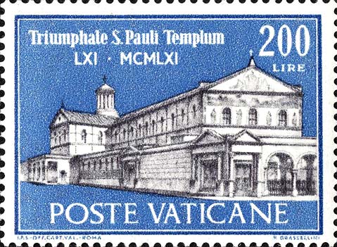 19. Jahrhundertfeier der Ankunft des Heiligen Paulus in Rom