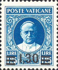 Provisorien - Bildnis von Pius XI.