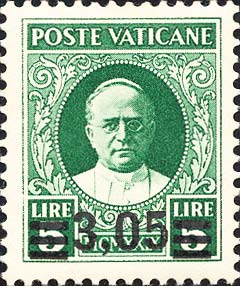 Provisorien - Bildnis von Pius XI.