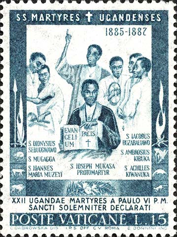 Heiligung der ugandischen Märtyrer - Heiliger Joseph Musaka