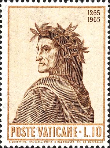 7. Jahrhundertfeier der Geburt von Dante Alighieri - Dante Alighieri