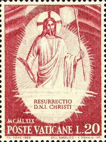 Ostern - Auferstehung, Fresko von Beato Angelico
