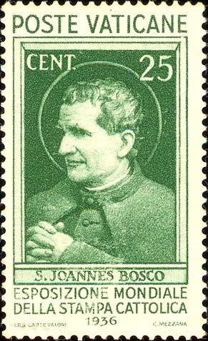 Weltausstellung der katholischen Presse - Heiliger Johannes Bosco