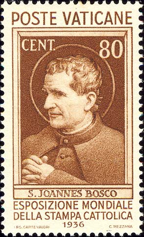 Weltausstellung der katholischen Presse - Heiliger Johannes Bosco