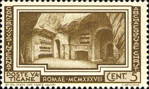 6. Internationaler Kongress für Christliche Archäologie - Krypta der Heiligen Cäcilia
