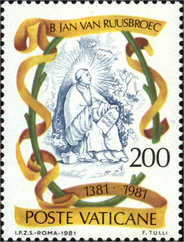 Hundertjähriger Todestag des Seligen Jan Van Ruusbroec
