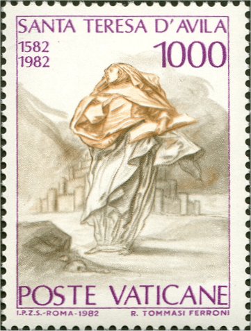 400. Todestag der heiligen Teresa von Ávila