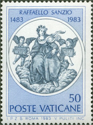 500. Jahrestag der Geburt von Raffael Sanzio