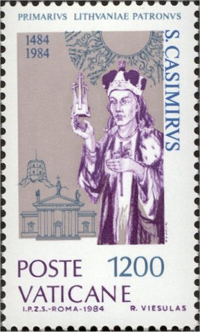 500. Todestag des Heiligen Kasimir von Litauen