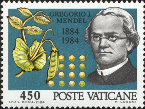 Hundertjähriger Todestag des Biologen Abbé Gregorio J. Mendel