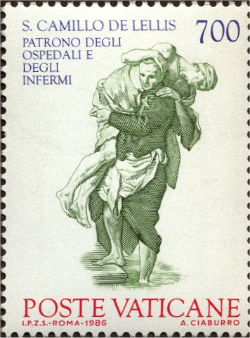 Hundertjähriges Jubiläum der Verkündung der Heiligen Kamillus von Lellis und Johannes von Gott als Schutzpatrone der Krankenhäuser und der Kranken - St. Camillus de Lellis