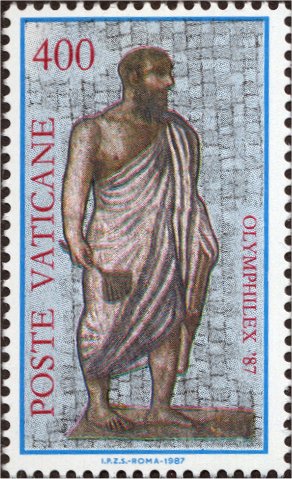 Weltausstellung für olympische Philatelie in Rom