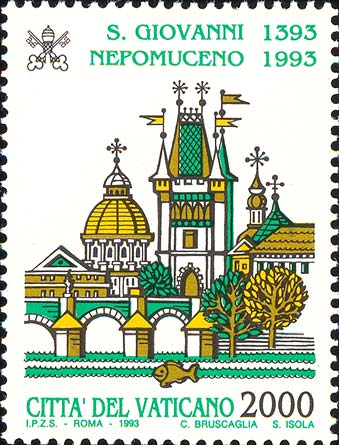 6. Jahrhundertfeier zum Tod des Heiligen Johannes von Nepomuk