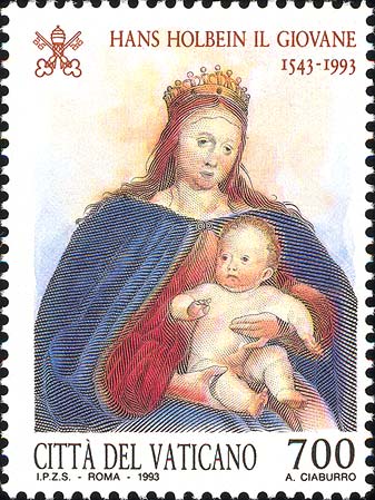 450. Todestag von Hans Holbein dem Jüngeren - Madonna von Solothurn