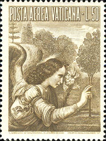 Erzengel Gabriel - Erzengel Gabriel, Gemälde von Leonardo da Vinci