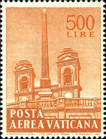 Obelisken - Obelisk in Trinità dei Monti