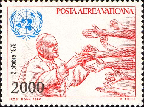 Die Reisen von Johannes Paul II. im Jahr 1979 - UNO